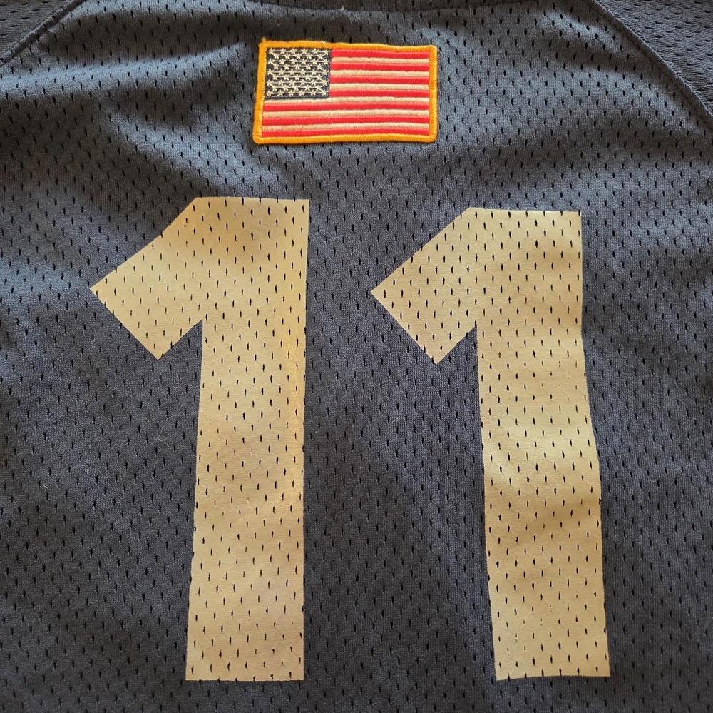 Cooperstown All Star village Blue Jersey #11 Adult Small Preowned jersey - Picture 10 of 13